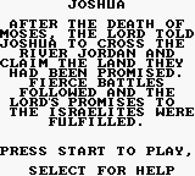 Joshua & the Battle of Jericho Screenthot 2